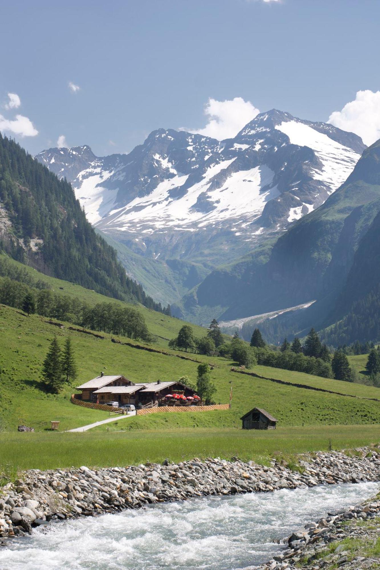 Senninger Alm Bed and Breakfast Hollersbach im Pinzgau Exteriör bild