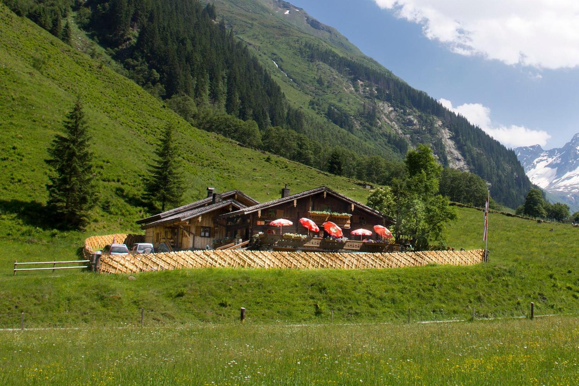 Senninger Alm Bed and Breakfast Hollersbach im Pinzgau Exteriör bild