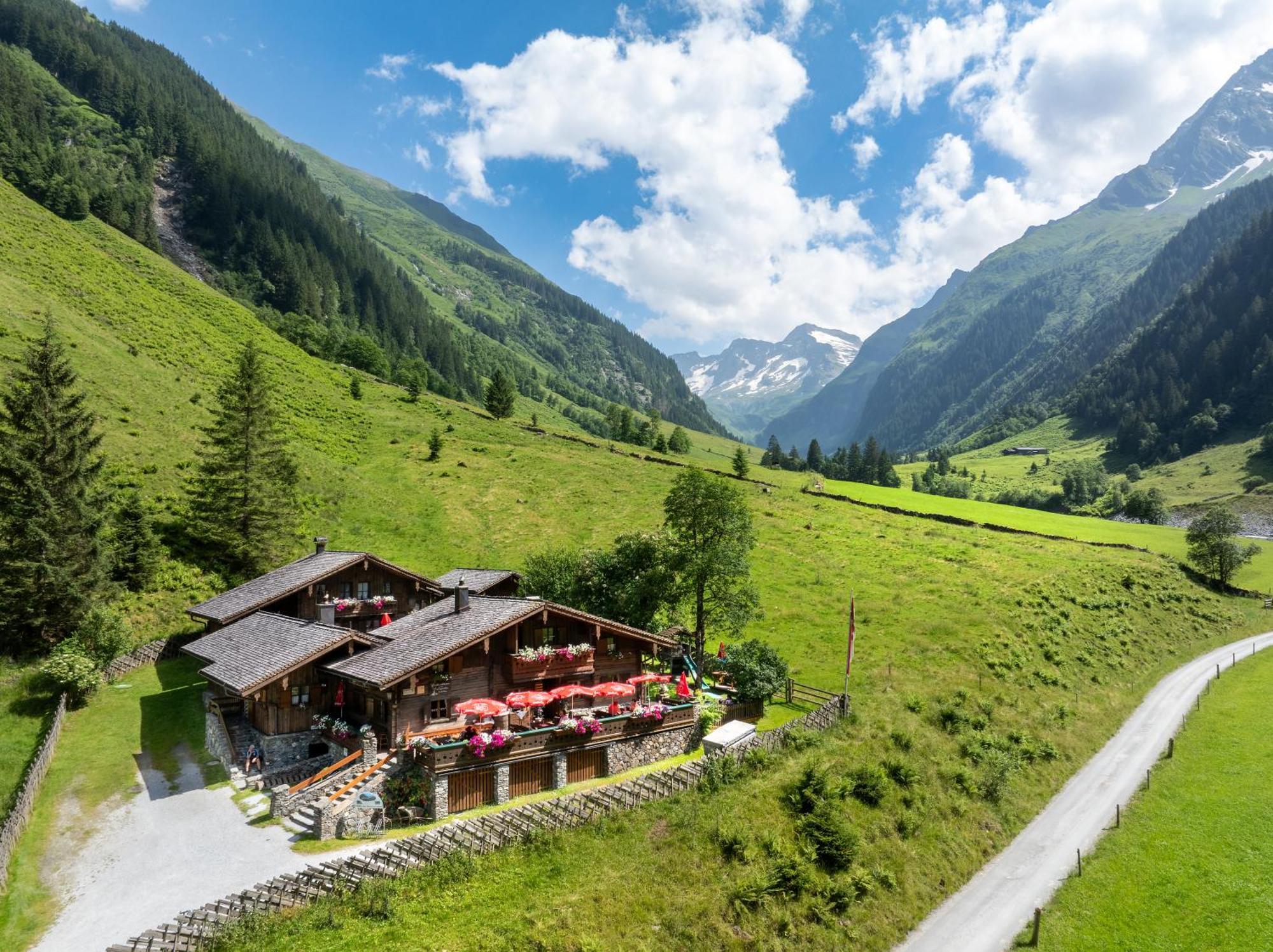 Senninger Alm Bed and Breakfast Hollersbach im Pinzgau Exteriör bild