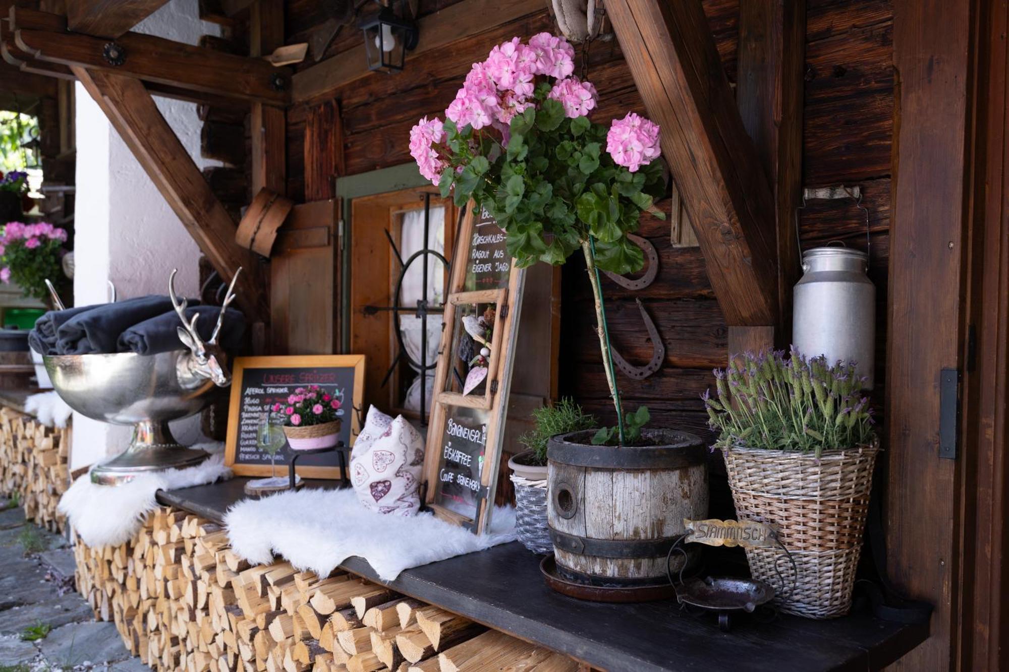 Senninger Alm Bed and Breakfast Hollersbach im Pinzgau Exteriör bild