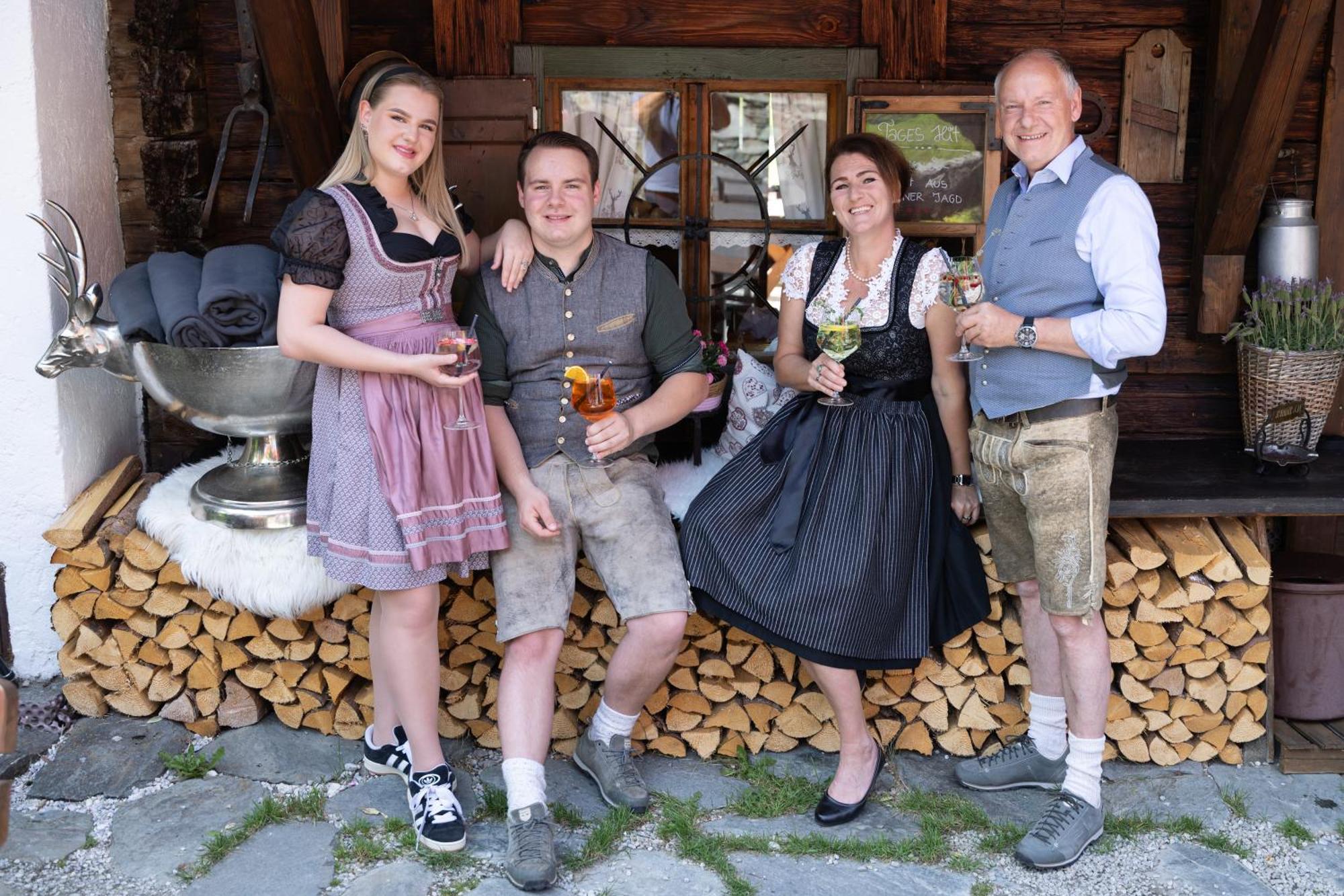 Senninger Alm Bed and Breakfast Hollersbach im Pinzgau Exteriör bild